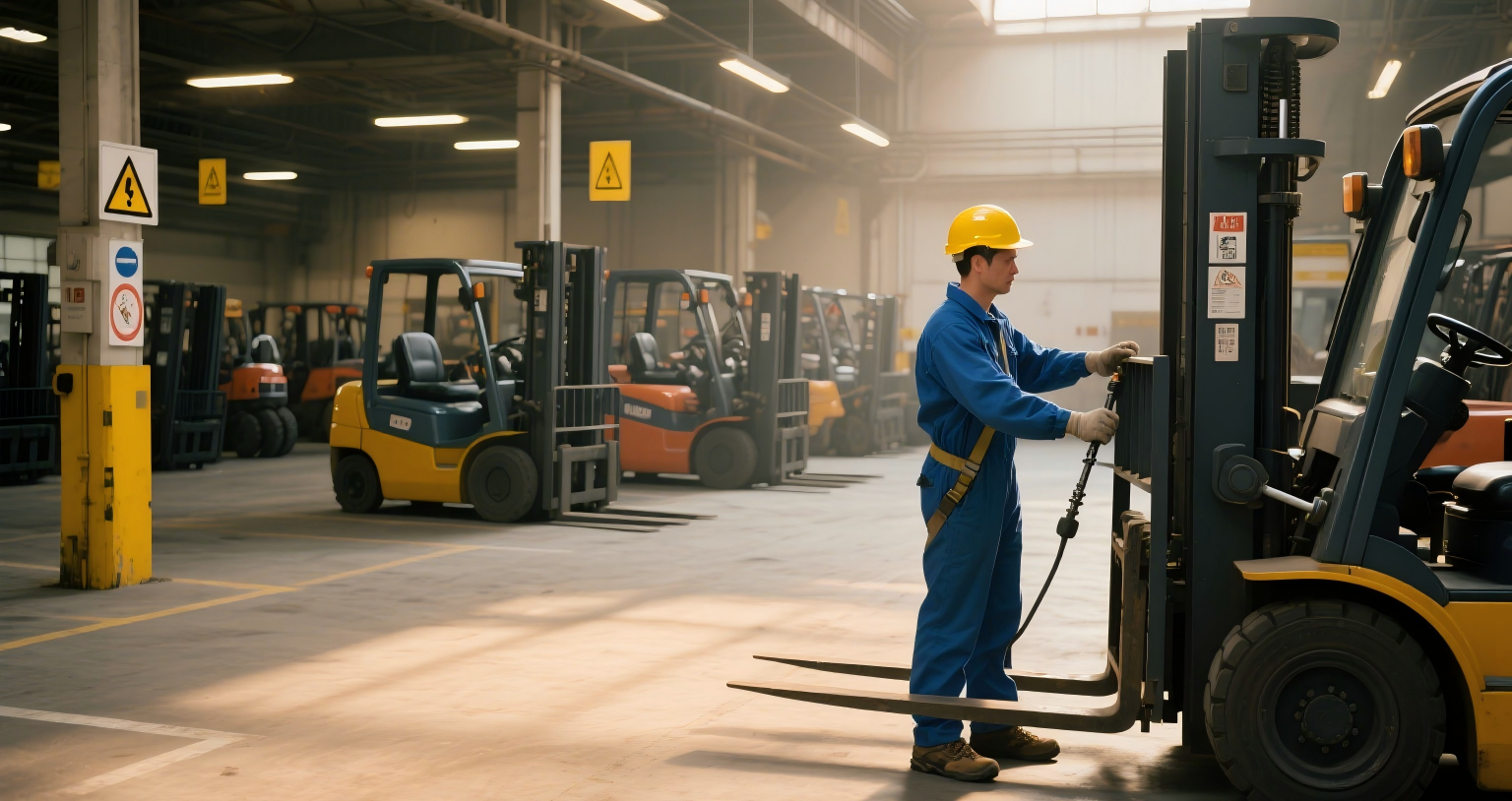How to safely operate a forklift（Part 2）